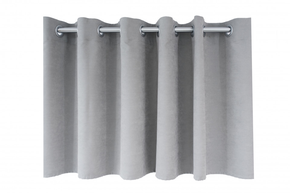 Draperie,Casa Deco Logistics, soft PETEK V43 CU INELE CAPSE CROM capse