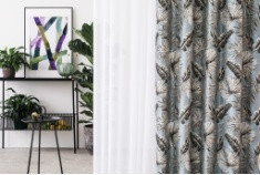 Poze DRAPERIE CU REJANSA MENDOLA EUPHORIA ALBASTRU 05 casadecologistics.ro
