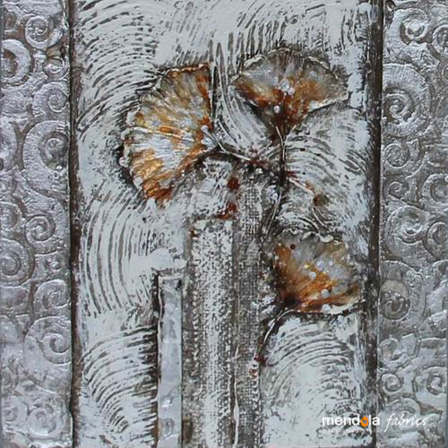 Poza TABLOU PICTAT MANUAL FROZEN FLOWERS 30X30 CM, FSC 100%