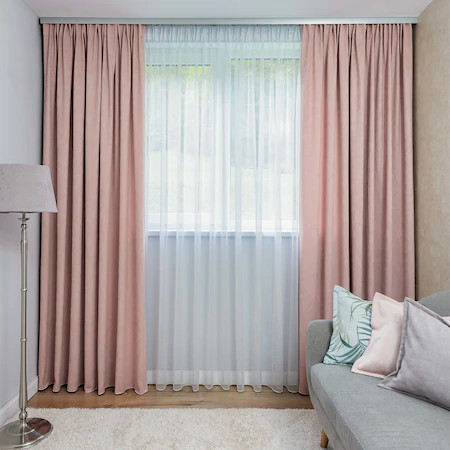 Poze Set complet pentru fereastra DRAPERIE soft V27 CU + PERDEA 1008 casadecologistics.ro