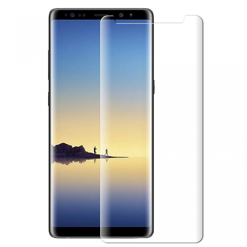 Folie de sticla case friendly Samsung Galaxy Note 8, Elegance Luxury margini curbate transparenta maggsm.ro imagine noua 2022