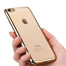 Husa Apple iPhone 7, Elegance Luxury placata Auriu (ELECTROPLATING GOLD) maggsm.ro imagine noua 2022