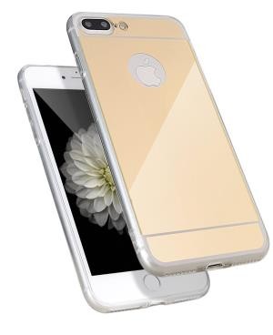 Husa Apple iPhone 7 Plus, Elegance Luxury tip oglinda Auriu maggsm.ro imagine noua 2022
