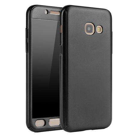 Husa Samsung Galaxy A5 2017, FullBody Black, acoperire completa 360 grade cu folie de sticla gratis maggsm.ro imagine noua 2022
