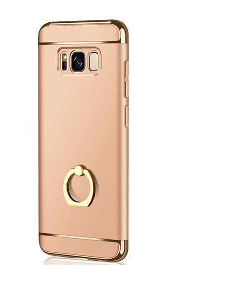 Husa Samsung Galaxy J7 2017, Elegance Luxury 3in1 Gold maggsm.ro imagine noua 2022