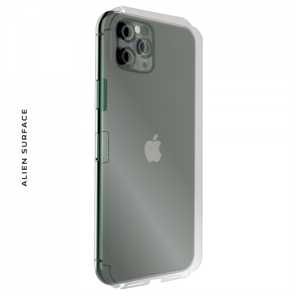 FOLIE ALIEN SURFACE HD, Apple iPhone 11 PRO, PROTECTIE SPATE+LATERALE + ALIEN FIBER CADOU Alien Surface imagine noua 2022