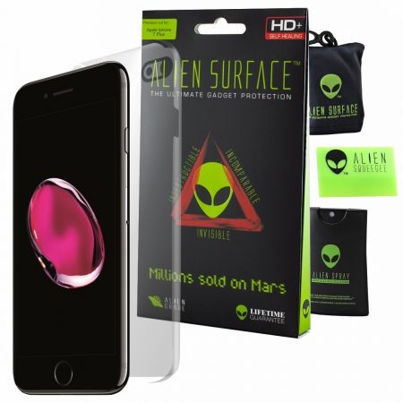 Folie Alien Surface HD, Apple iPhone 7 Plus, protectie spate, laterale + Alien Fiber cadou Alien Surface imagine noua 2022
