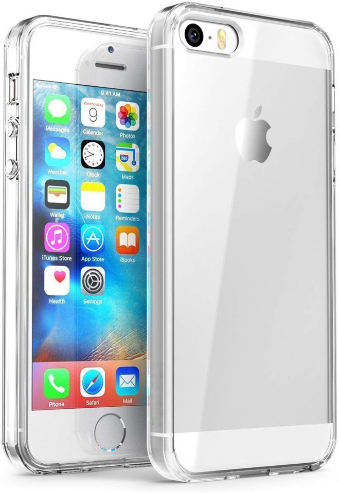 Husa Apple iPhone 5/5S/SE, TPU slim transparent maggsm.ro imagine noua 2022
