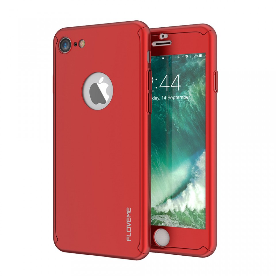 Husa Apple iPhone 6/6S, FullBody Elegance Luxury Red, acoperire completa 360 grade cu folie de sticla gratis maggsm.ro imagine noua 2022