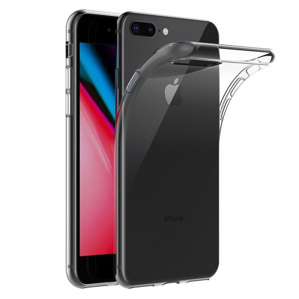 Husa Apple iPhone 7 Plus, TPU slim transparent