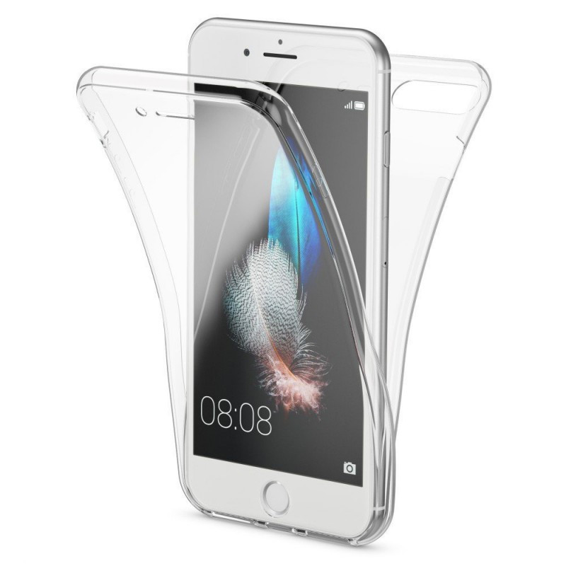Husa Apple iPhone 8 Plus, FullBody ultra slim silicon TPU , acoperire completa 360 grade maggsm.ro imagine noua 2022