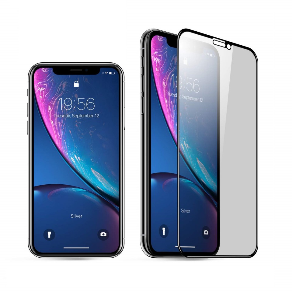Folie de sticla Apple iPhone 11, 5D FULL GLUE Negru maggsm.ro imagine noua 2022