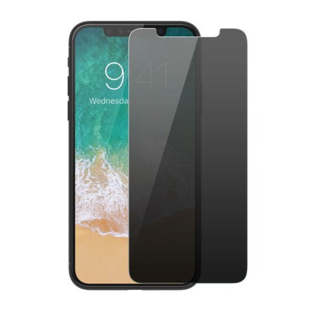 Folie de sticla Apple iPhone 11 PRO, Privacy Glass case friendly, folie securizata duritate 9H maggsm.ro imagine noua 2022