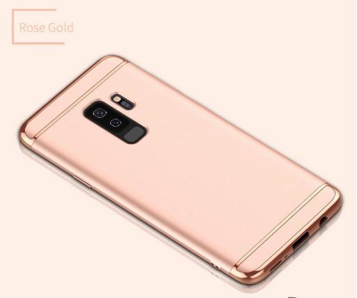 Husa Samsung Galaxy S9 Plus, Elegance Luxury 3in1 Rose-Gold maggsm.ro imagine noua 2022