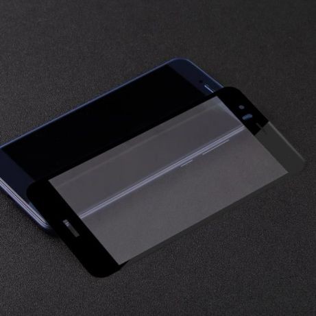 Folie de sticla Huawei P10 Lite, Elegance Luxury cu margini colorate Black maggsm.ro imagine noua 2022