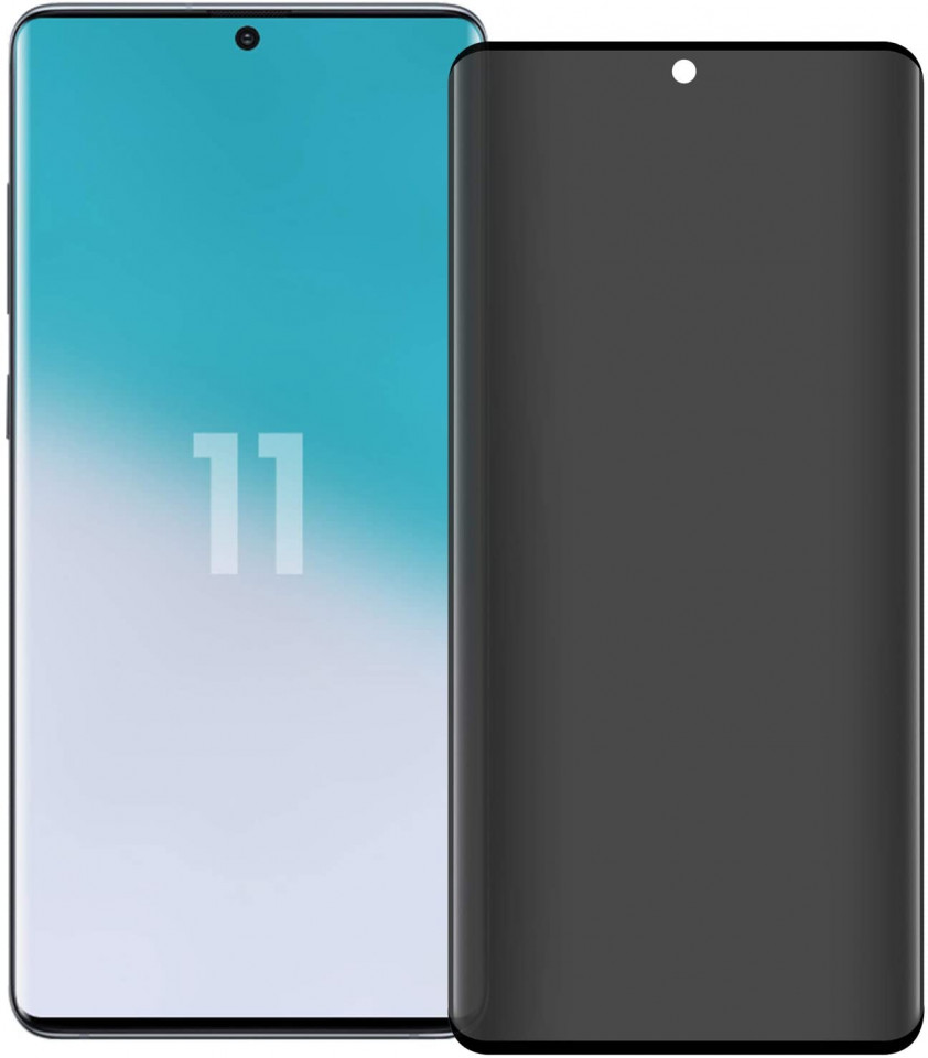 Folie de sticla Samsung Galaxy S20, Privacy Glass, folie securizata duritate 9H maggsm.ro imagine noua 2022
