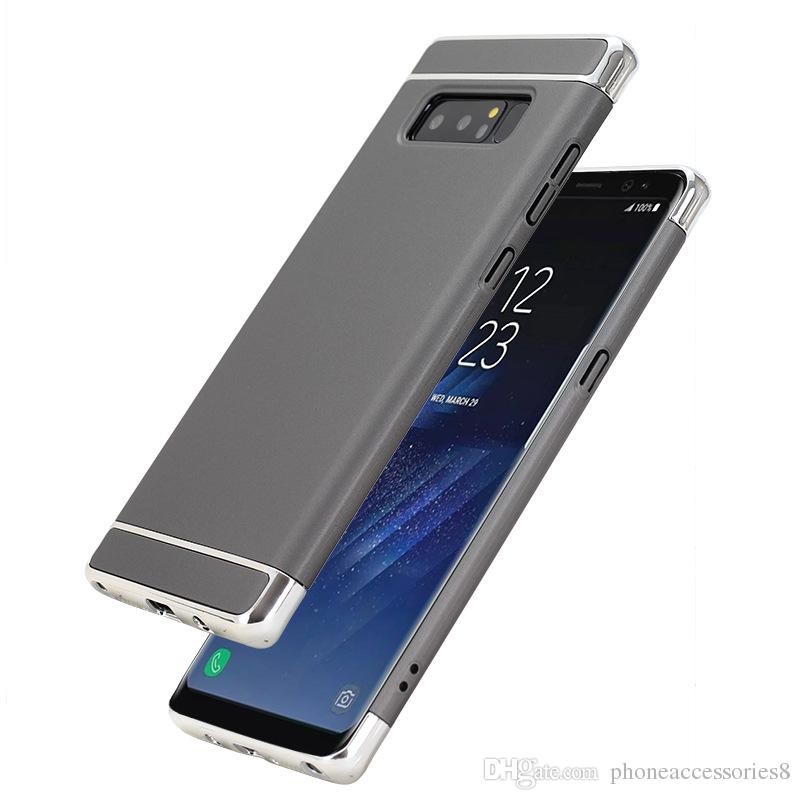 Husa Samsung Galaxy Note 8, Elegance Luxury 3in1 Negru maggsm.ro imagine noua 2022
