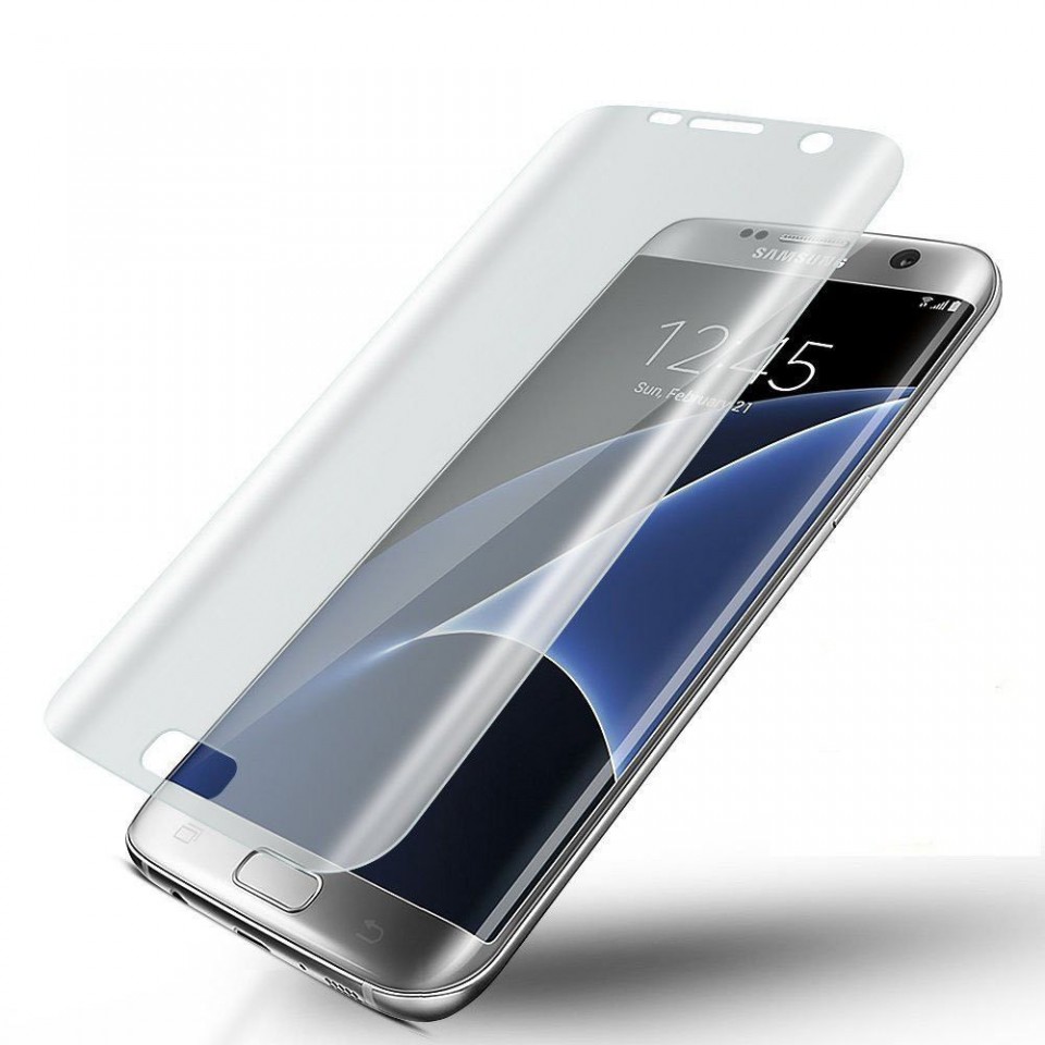 Folie de plastic pentru Samsung Galaxy S7 Edge Transparent maggsm.ro imagine noua 2022