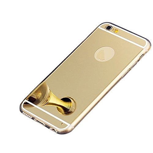 Husa Apple iPhone 6/6S, Elegance Luxury tip oglinda Gold maggsm.ro imagine noua 2022