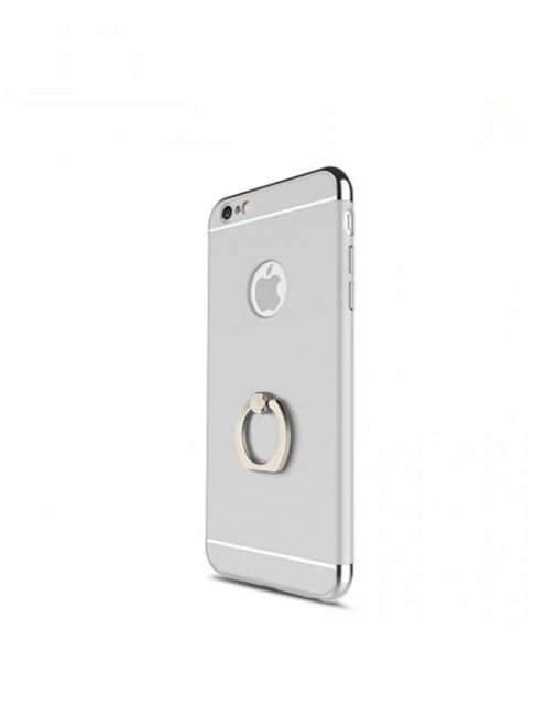 Husa Apple iPhone 7, Elegance Luxury 3in1 Ring Silver maggsm.ro imagine noua 2022