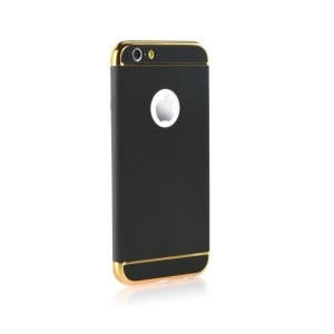 Husa Apple iPhone SE2, Elegance Luxury 3in1 Negru maggsm.ro imagine noua 2022