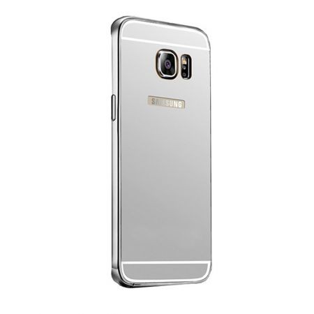Husa Samsung Galaxy S7 Edge, Elegance Luxury tip oglinda Silver maggsm.ro imagine noua 2022