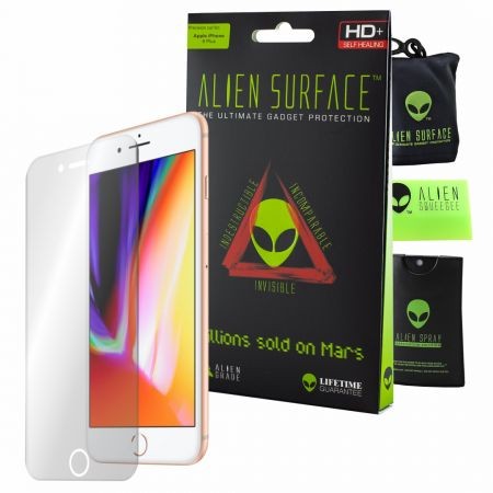 Folie Alien Surface HD, Apple iPhone 8, protectie ecran + Alien Fiber cadou Alien Surface imagine noua 2022