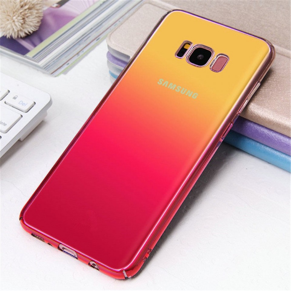 Husa Samsung Galaxy S8 , Gradient Color Cameleon Roz / Pink maggsm.ro imagine noua 2022