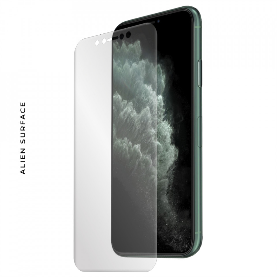 FOLIE ALIEN SURFACE HD, Apple iPhone 11 PRO MAX, PROTECTIE ECRAN + ALIEN FIBER CADOU Alien Surface imagine noua 2022