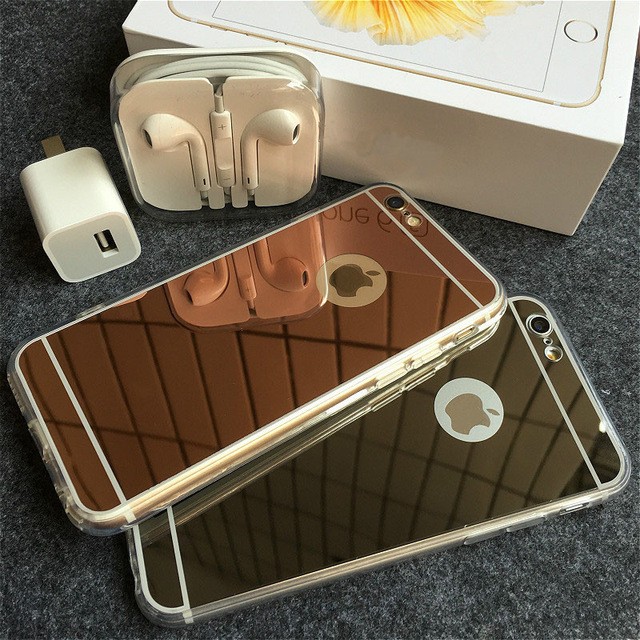 Husa Apple iPhone 7, Elegance Luxury tip oglinda Gold maggsm.ro imagine noua 2022