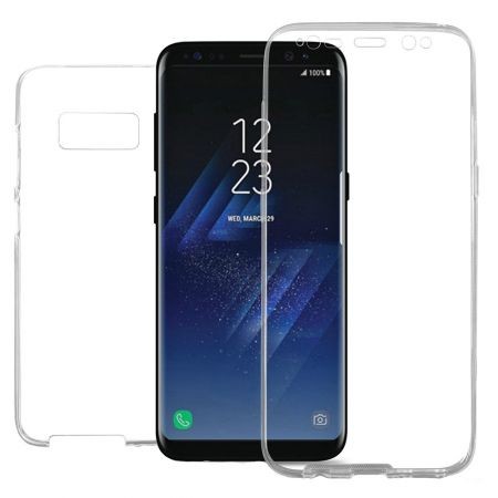 Husa Samsung Galaxy S8 Plus, FullBody ultra slim silicon TPU , acoperire completa 360 grade maggsm.ro imagine noua 2022