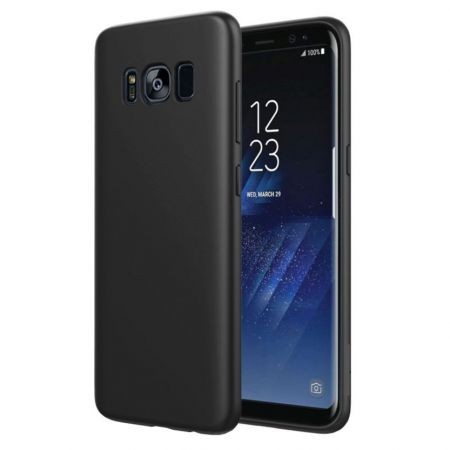 Husa Samsung Galaxy S8, slim antisoc Black maggsm.ro imagine noua 2022