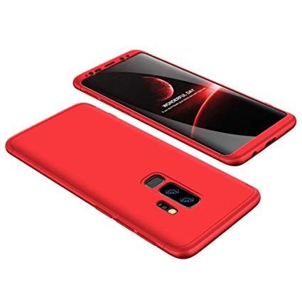Husa Samsung Galaxy S9 Plus, FullBody Elegance Luxury Rosu, acoperire completa 360 grade cu folie de protectie gratis maggsm.ro imagine noua 2022