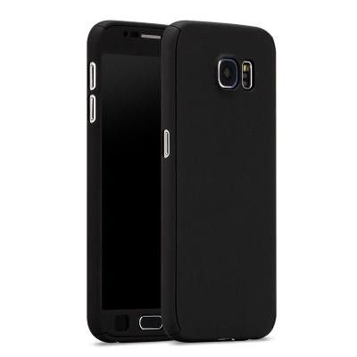 Husa Samsung Galaxy A7 2016, FullBody Elegance Luxury Black, acoperire completa 360 grade cu folie de sticla gratis maggsm.ro imagine noua 2022