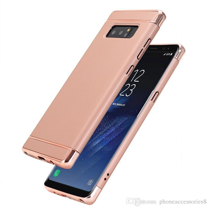 Husa Samsung Galaxy Note 8, Elegance Luxury 3in1 Rose-Gold maggsm.ro imagine noua 2022