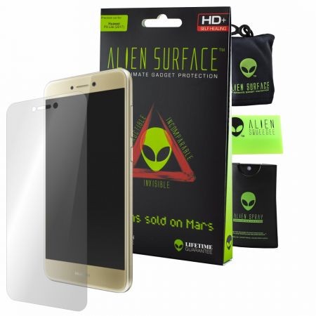 Folie Alien Surface HD, Huawei P9 Lite 2017, protectie ecran + Alien Fiber cadou Alien Surface imagine noua 2022