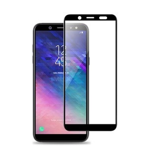 Folie de sticla Samsung Galaxy A6 2018, 10D FULL GLUE Negru maggsm.ro imagine noua 2022