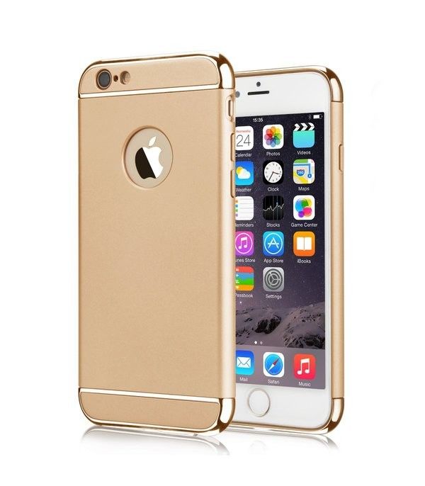Husa Apple iPhone 7, Elegance Luxury 3in1 Gold maggsm.ro imagine noua 2022