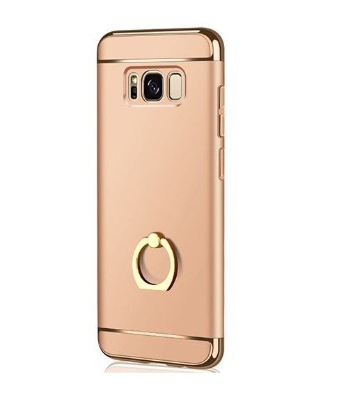 Husa Samsung Galaxy J5 2017, Elegance Luxury 3in1 Ring Auriu maggsm.ro imagine noua 2022