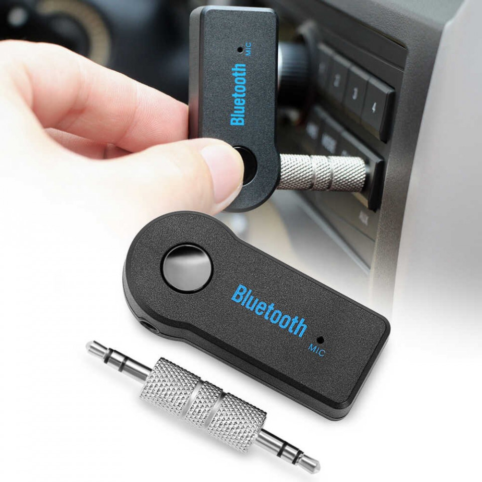 Receptor Bluetooth, Receiver Muzica Auto, AUXILIAR Adapter, Microfon, Muzica si Apeluri In Masina – Jack 3.5mm maggsm.ro imagine noua 2022