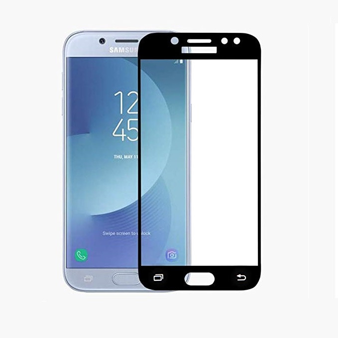 Folie de sticla Samsung Galaxy A5 2017, Elegance Luxury margini colorate Black