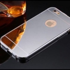 Husa Apple iPhone 7, Elegance Luxury tip oglinda Silver maggsm.ro imagine noua 2022