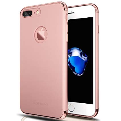 Husa Apple iPhone 7 Plus, Elegance Luxury 3in1 Rose-Gold maggsm.ro imagine noua 2022