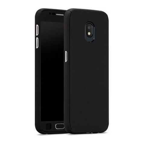 Husa Samsung Galaxy J3 2017, FullBody Elegance Luxury Black, acoperire completa 360 grade cu folie de sticla gratis maggsm.ro imagine noua 2022