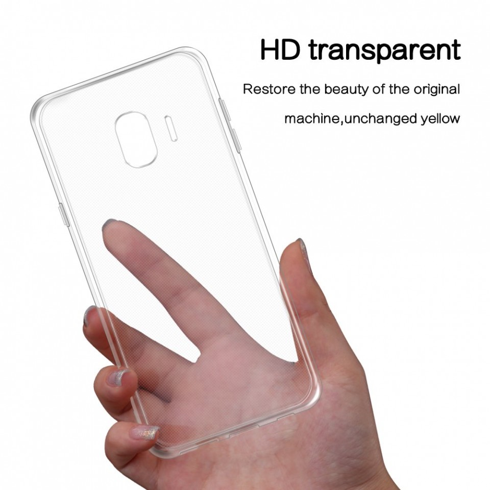 Husa Samsung Galaxy J4 Plus, Silicon TPU Transparent maggsm.ro imagine noua 2022