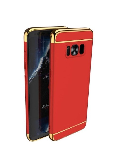 Husa Samsung Galaxy S8 Plus, Elegance Luxury 3in1 Rosu maggsm.ro imagine noua 2022