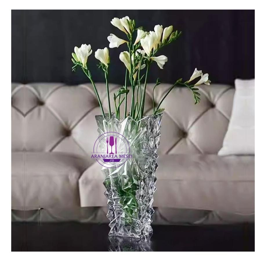 BOHEMIA CRYSTAL GLACIER Vaza cristal Bohemia 30.5 cm