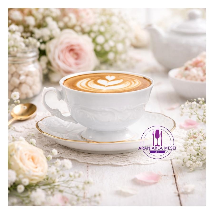 Cmielow CLARA Serviciu ceai/cafea portelan 6 persoane 250 ml