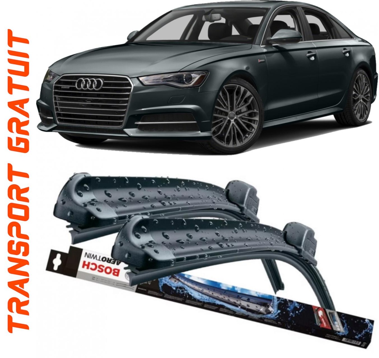 Stergatoare auto dedicat cu masina AUDI