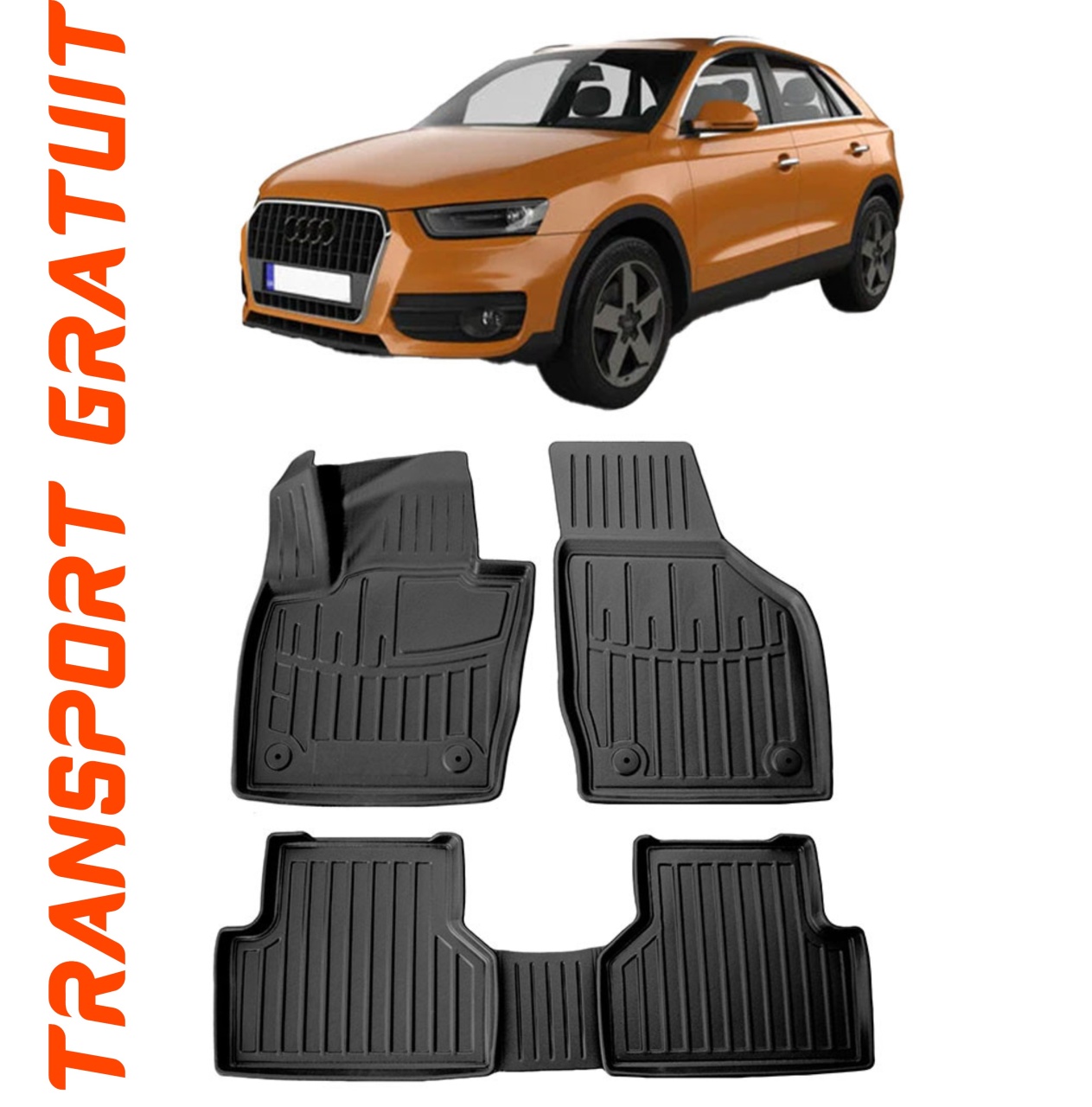 Set covorase auto pentru masina ta AUDI Q3